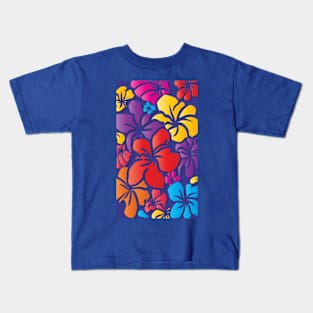 Bright Pretty Flowers Kids T-Shirt